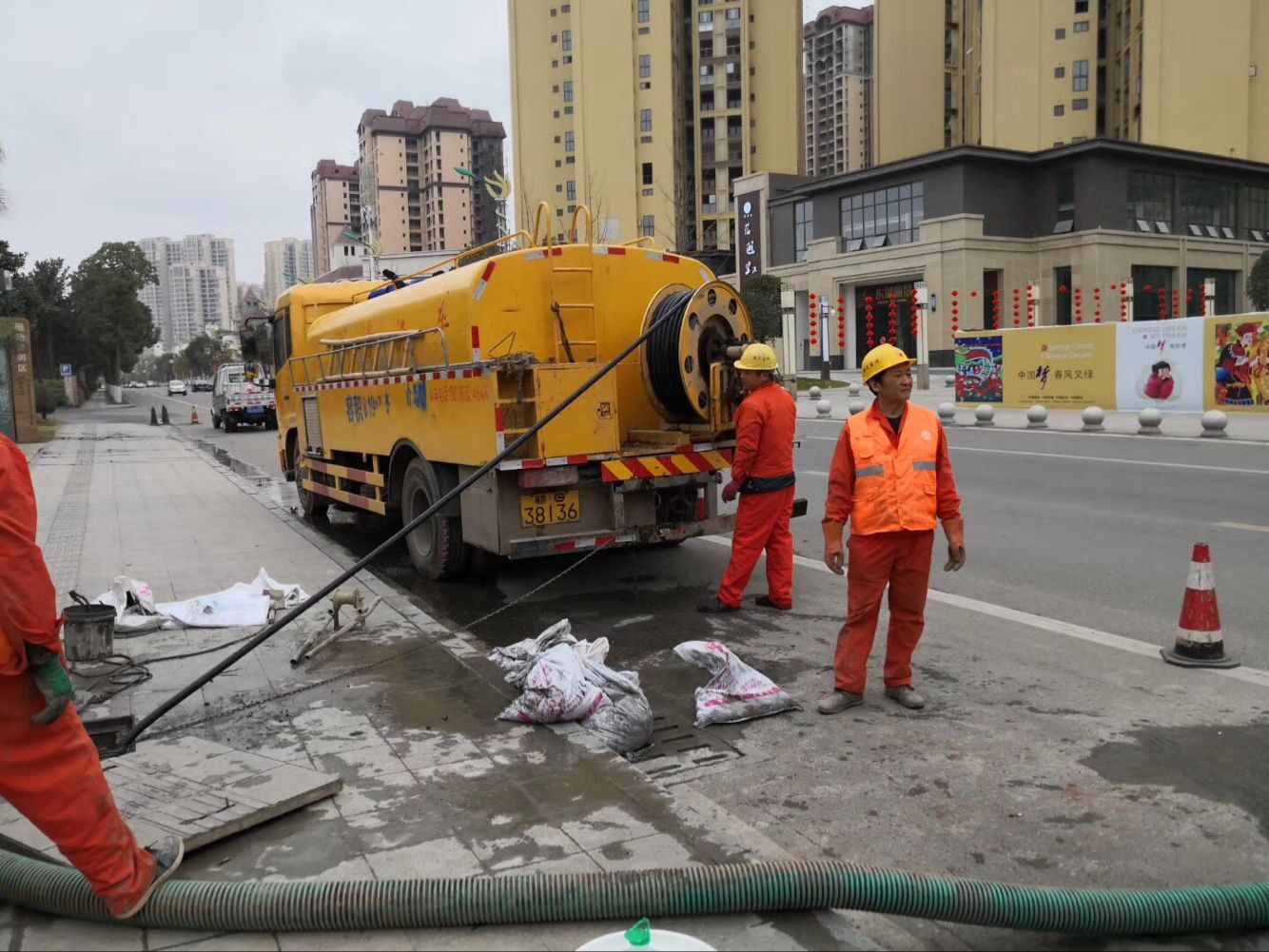 清河排污管道清淤-管道清洗